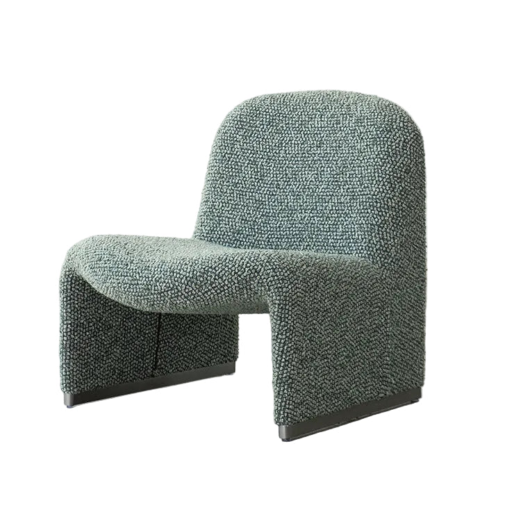 MOMO Hill Sofa Chair | Low-Profile Upholstered Lounge Chair | Bauhaus Accent Armless Chair - alternate view 20