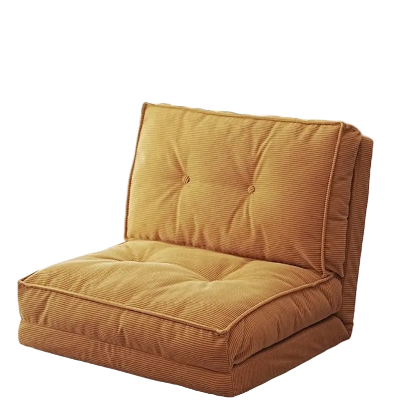 MOMO Folding Dual-Use Lazy Sofa | Floor Sofa Bed | Foldable Corduroy Lounge Chair - alternate view 13
