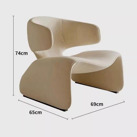 MOMO Leisure Sofa Chair | Sculptural Single Lounge Chair for Living Room & Hotel - alternate view 2