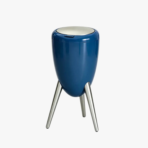 15L Press-Open Trash Can