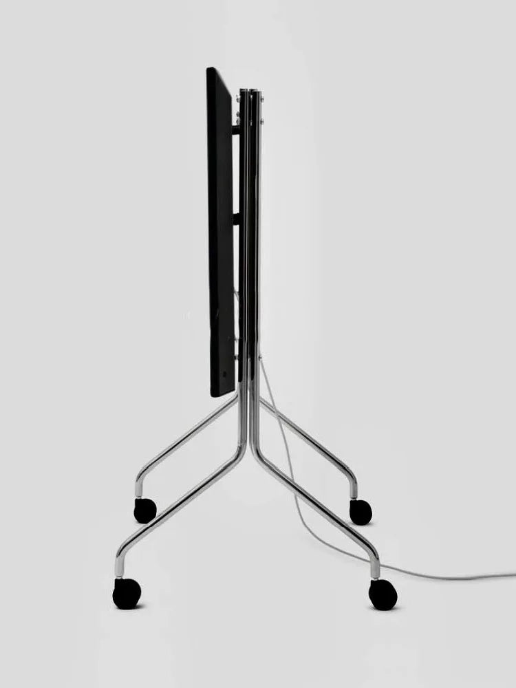 MOMO Stainless Steel Mobile Television Stands | 43–75 Inch Height-Adjustable Rolling Display Stand - alternate view 5
