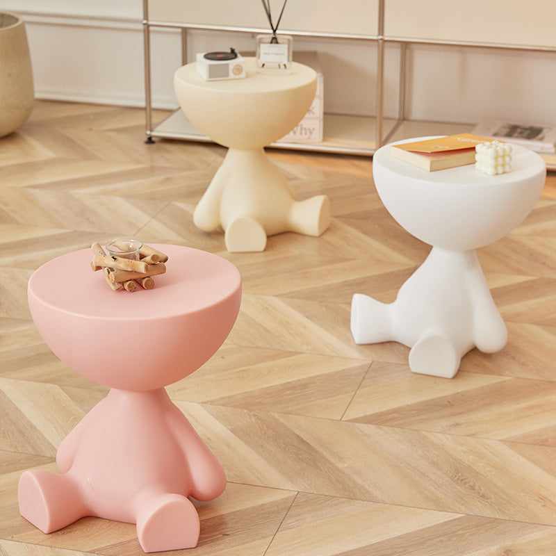 MOMO Sculptural Figure Tea Table | Ceramic Decorative Side Table - alternate view 4