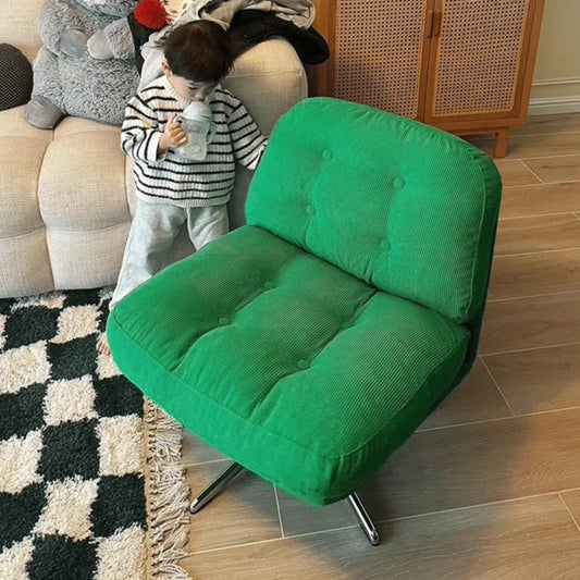MOMO Bauhaus Sofa Chair | Tufted Swivel Lounge Chair | Multi-Color Single Seat - alternate view 5