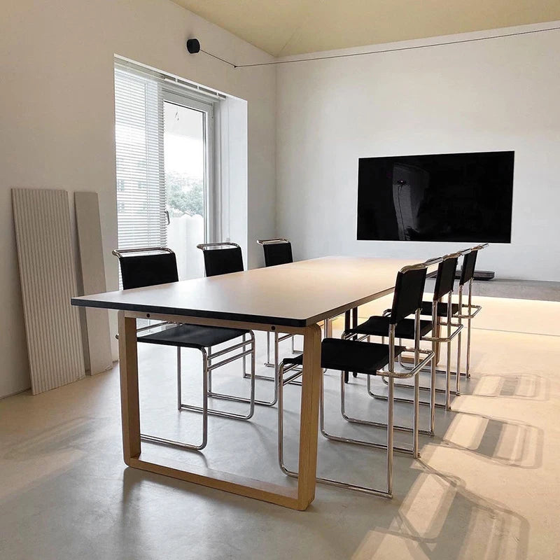MOMO Bauhaus MR Chair | Cantilever Stainless Steel Dining Chair | Mies van der Rohe-Inspired - alternate view 6