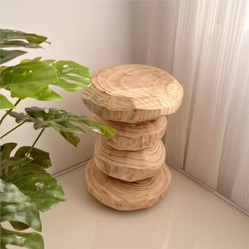 MOMO Solid Wood Stool