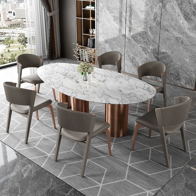 MOMO Italian Light Luxury Dining Chair