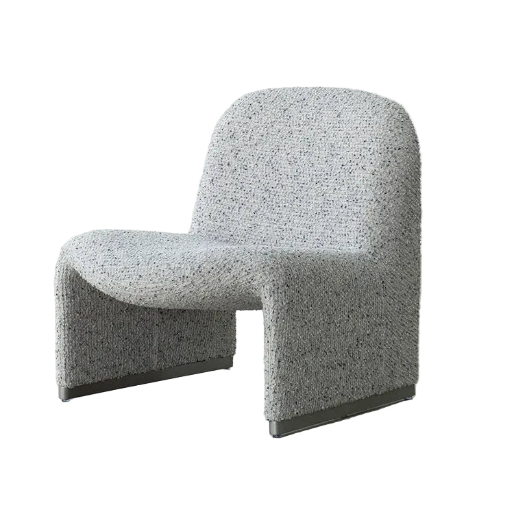 MOMO Hill Sofa Chair | Low-Profile Upholstered Lounge Chair | Bauhaus Accent Armless Chair - alternate view 18