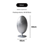 MOMO Dinosaur Egg Trash Can | Sculptural Standing Waste Bin | 2 Sizes - alternate view 18