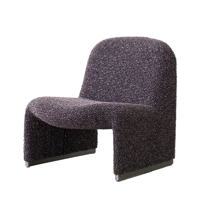 MOMO Hill Sofa Chair | Low-Profile Upholstered Lounge Chair | Bauhaus Accent Armless Chair - alternate view 21