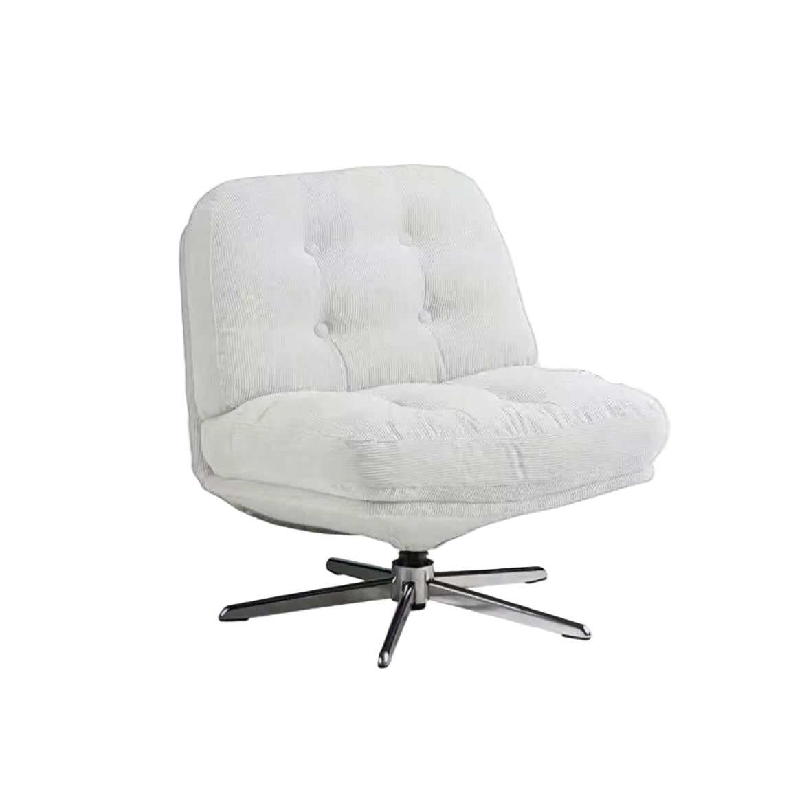 MOMO Bauhaus Sofa Chair | Tufted Swivel Lounge Chair | Multi-Color Single Seat - alternate view 9