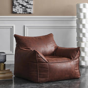 MOMO Bean Bag Single Sofa | Tatami Floor Sofa with Optional Ottoman - alternate view 8