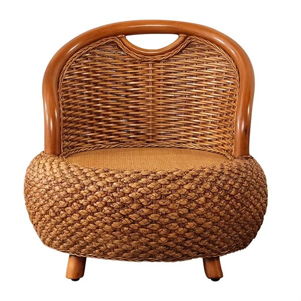 MOMO Rattan Round Stool