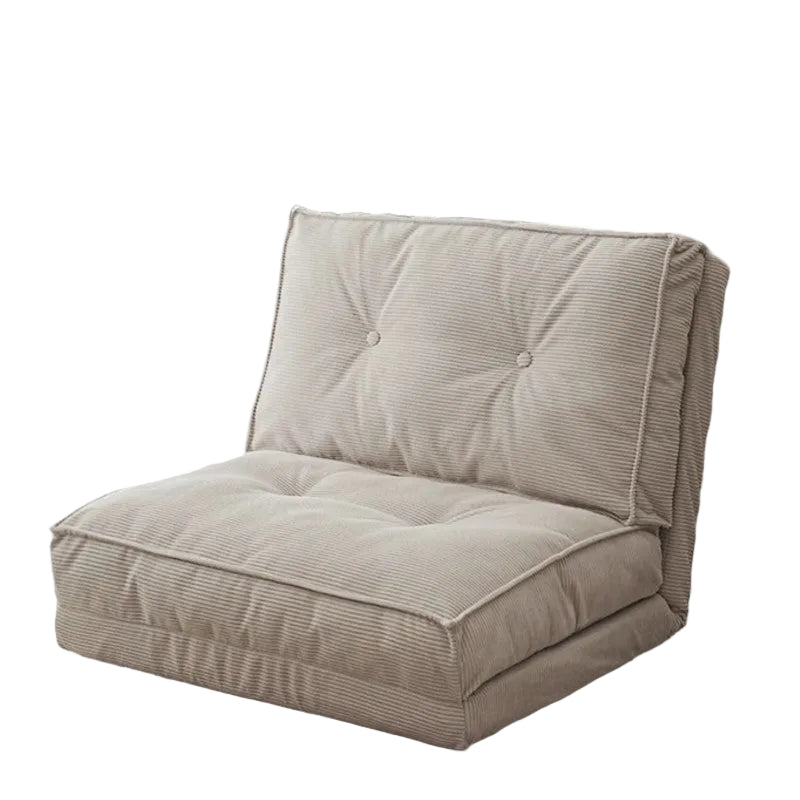 MOMO Folding Dual-Use Lazy Sofa | Floor Sofa Bed | Foldable Corduroy Lounge Chair - alternate view 10