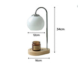 White-solid wood base