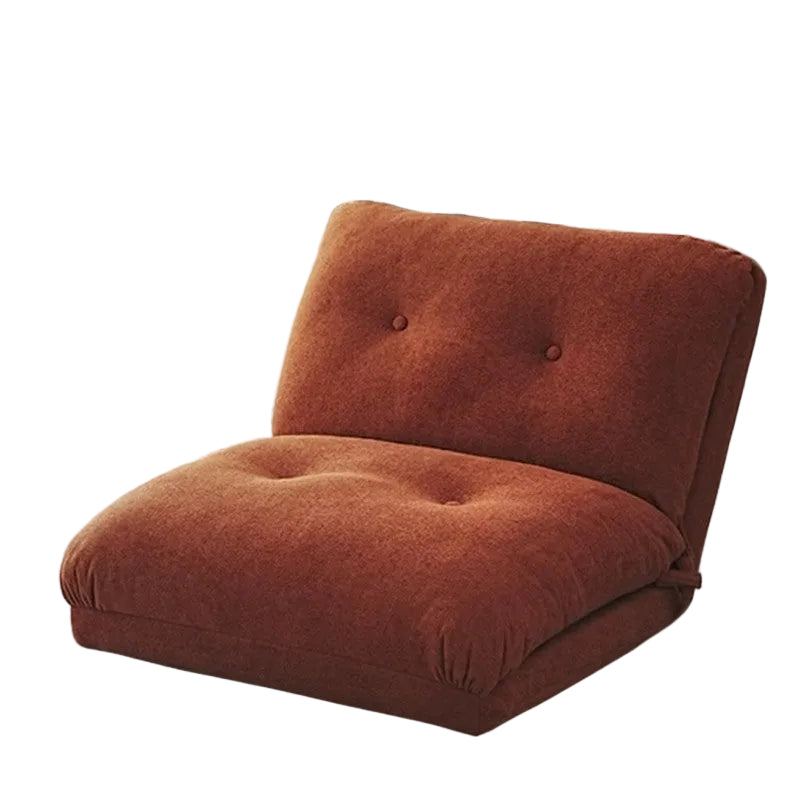 MOMO Folding Lazy Sofa Chair | 42-Level Adjustable Recliner | Plush Floor Lounger - alternate view 10