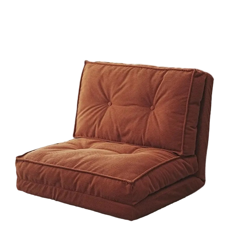 MOMO Folding Dual-Use Lazy Sofa | Floor Sofa Bed | Foldable Corduroy Lounge Chair - alternate view 11