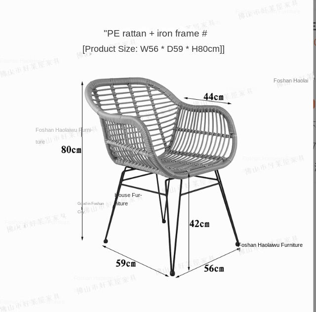 MOMO Rattan Outdoor Chair