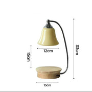 Solid Wood Wax Melt Aromatherapy Lamp