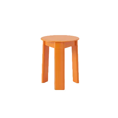 MOMO Medieval Small Round Stool | Solid Wood | Nordic Minimalist Accent Stool - alternate view 8