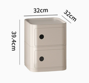 MOMO Storage Bedside Table | Modular Cube Nightstand | 2, 3 or 4 Tier Storage Cabinet - alternate view 9