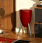 15L Press-Open Trash Can