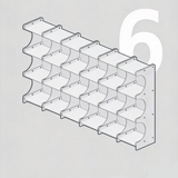 Silvery(six columns)