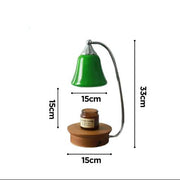 Solid Wood Wax Melt Aromatherapy Lamp
