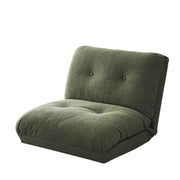 MOMO Folding Lazy Sofa Chair | 42-Level Adjustable Recliner | Plush Floor Lounger - alternate view 11