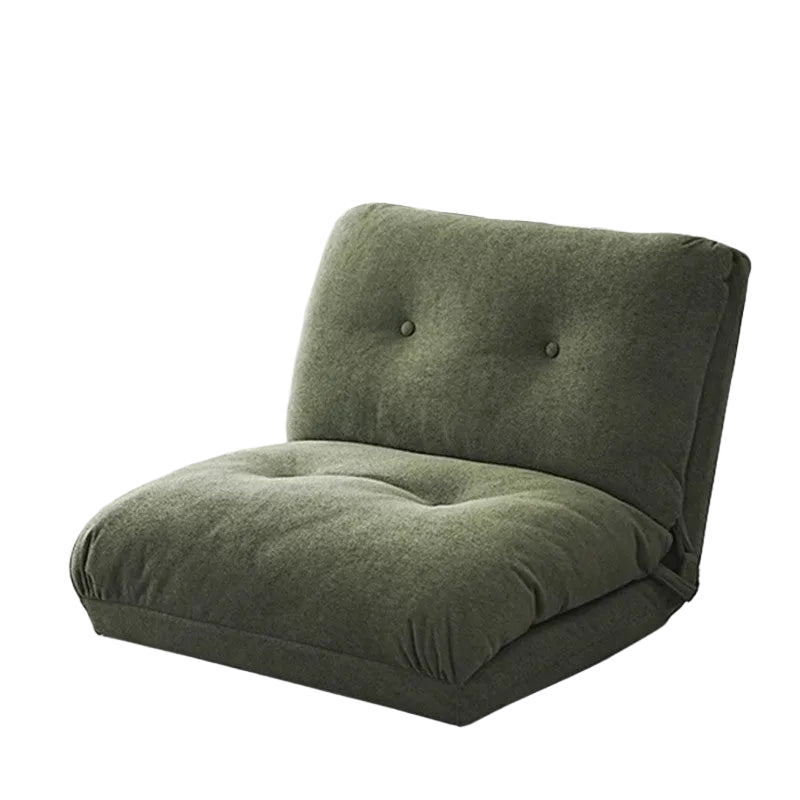 MOMO Folding Lazy Sofa Chair | 42-Level Adjustable Recliner | Plush Floor Lounger - alternate view 11