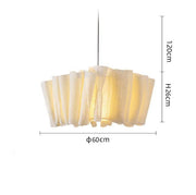 Wabi-Sabi Vintage Ceiling Lamp Fabric Pendant Light-GQ14