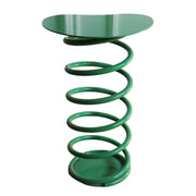 MOMO Spring Side Table | Sculptural Coil Steel Base with Organic Tabletop - alternate view 5