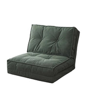 MOMO Folding Dual-Use Lazy Sofa | Floor Sofa Bed | Foldable Corduroy Lounge Chair - alternate view 12