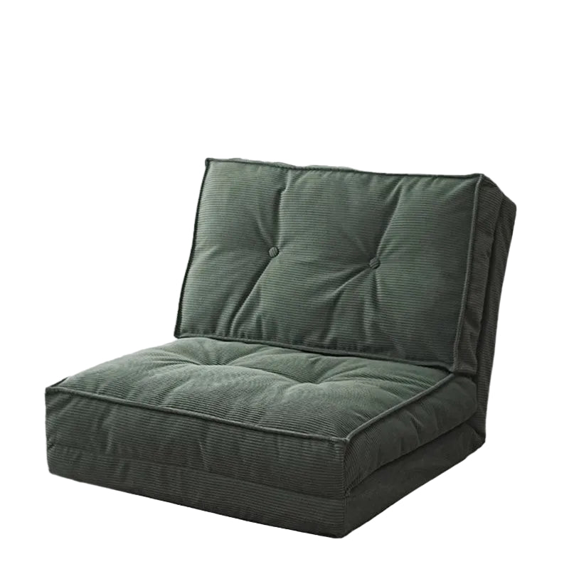 MOMO Folding Dual-Use Lazy Sofa | Floor Sofa Bed | Foldable Corduroy Lounge Chair - alternate view 12