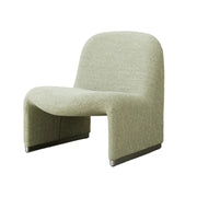 MOMO Hill Sofa Chair | Low-Profile Upholstered Lounge Chair | Bauhaus Accent Armless Chair - alternate view 10