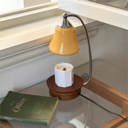 Solid Wood Wax Melt Aromatherapy Lamp