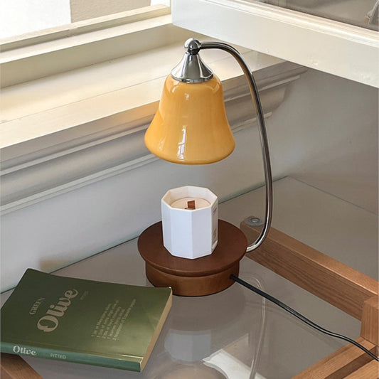 Solid Wood Wax Melt Aromatherapy Lamp-GQ02