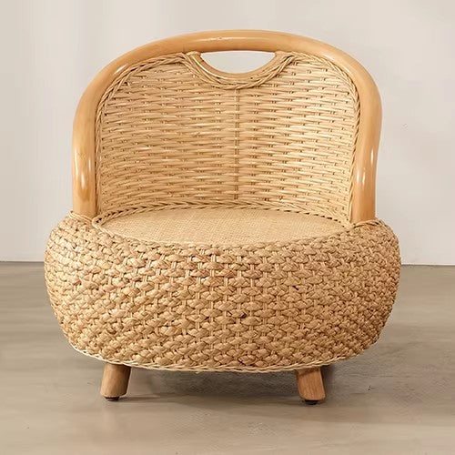 MOMO Rattan Round Stool