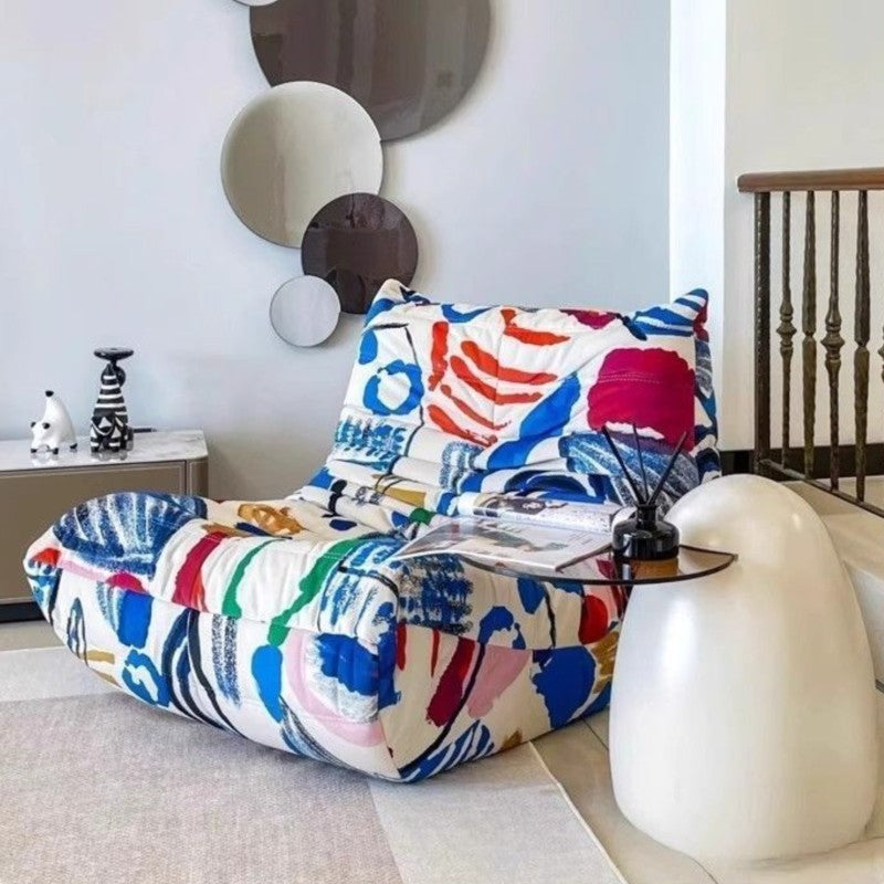 MOMO Graffiti One-Piece Molded Lounge Sofa Chair