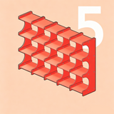 Red(five columns)