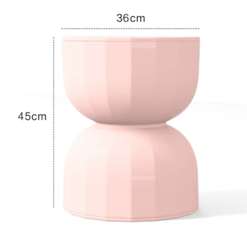 MOMO Creative Coffee Table | Hourglass Side Table | Sculptural Nordic Accent - alternate view 8