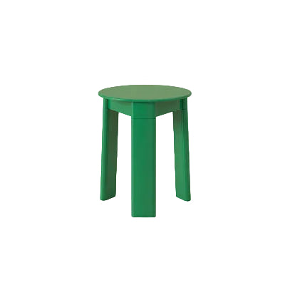 MOMO Medieval Small Round Stool | Solid Wood | Nordic Minimalist Accent Stool - alternate view 10