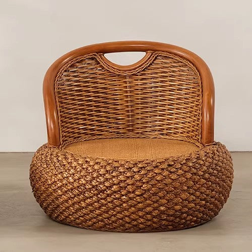 MOMO Rattan Round Stool