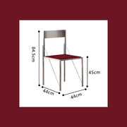 MOMO Stainless Steel Dining Chair | Colorful Minimalist Chair for Dining Room & Kitchen - alternate view 10