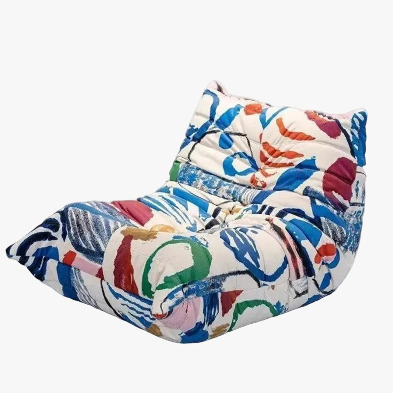 MOMO Graffiti One-Piece Molded Lounge Sofa Chair - alternate view 2