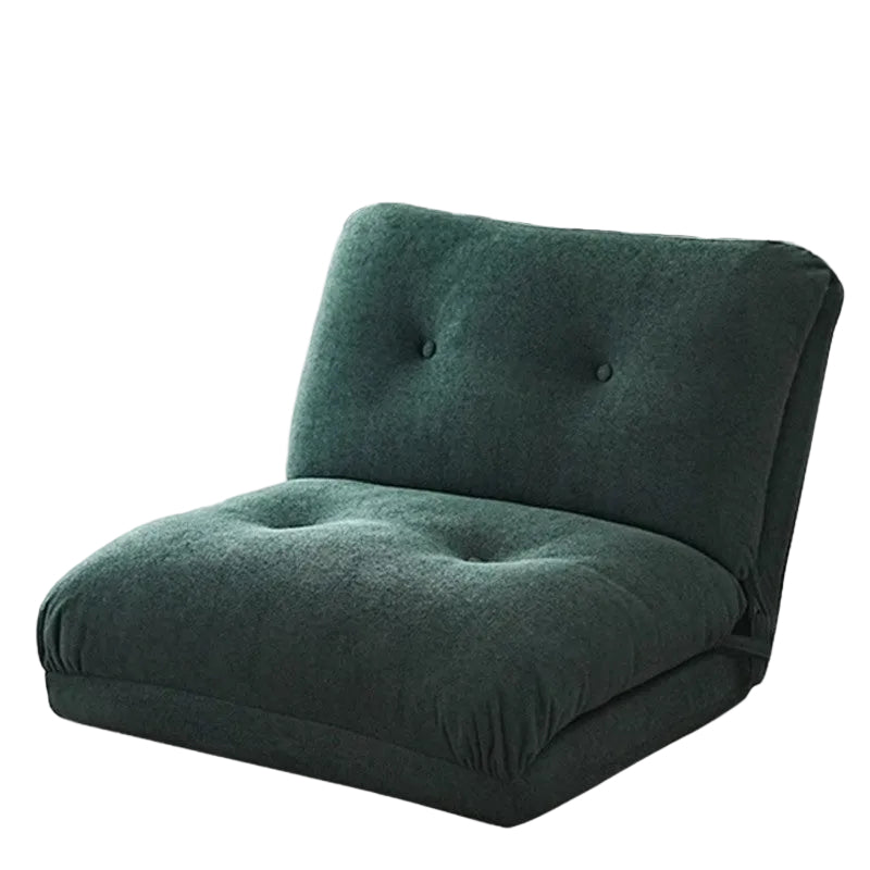 MOMO Folding Lazy Sofa Chair | 42-Level Adjustable Recliner | Plush Floor Lounger - alternate view 13