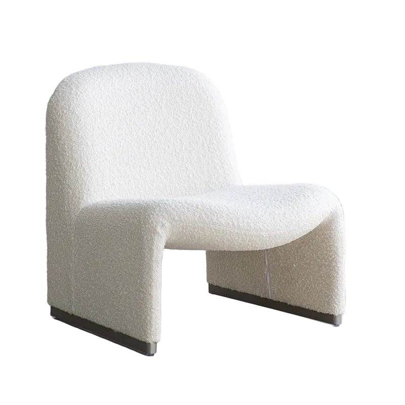 MOMO Hill Sofa Chair | Low-Profile Upholstered Lounge Chair | Bauhaus Accent Armless Chair - alternate view 12