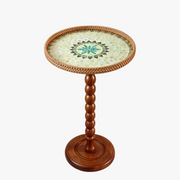 Bohemian Rattan Side Table