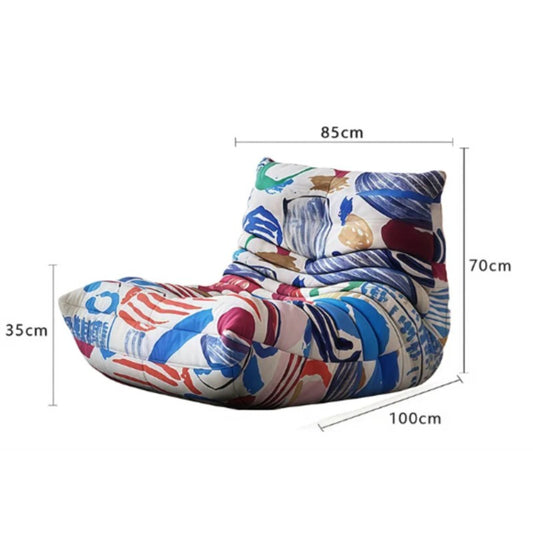 MOMO Graffiti One-Piece Molded Lounge Sofa Chair - alternate view 5