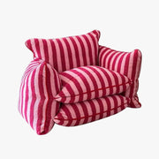 Striped Lazy Sofa with EPP Filling