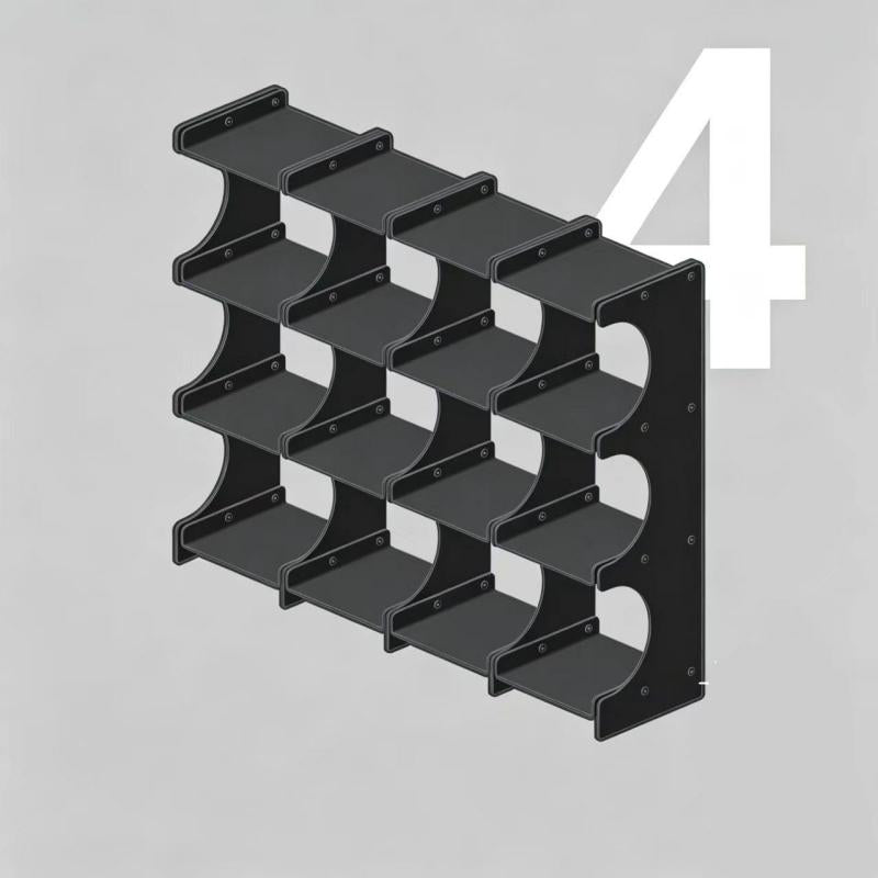 Expandable Aluminum Mug Rack & Display Shelf